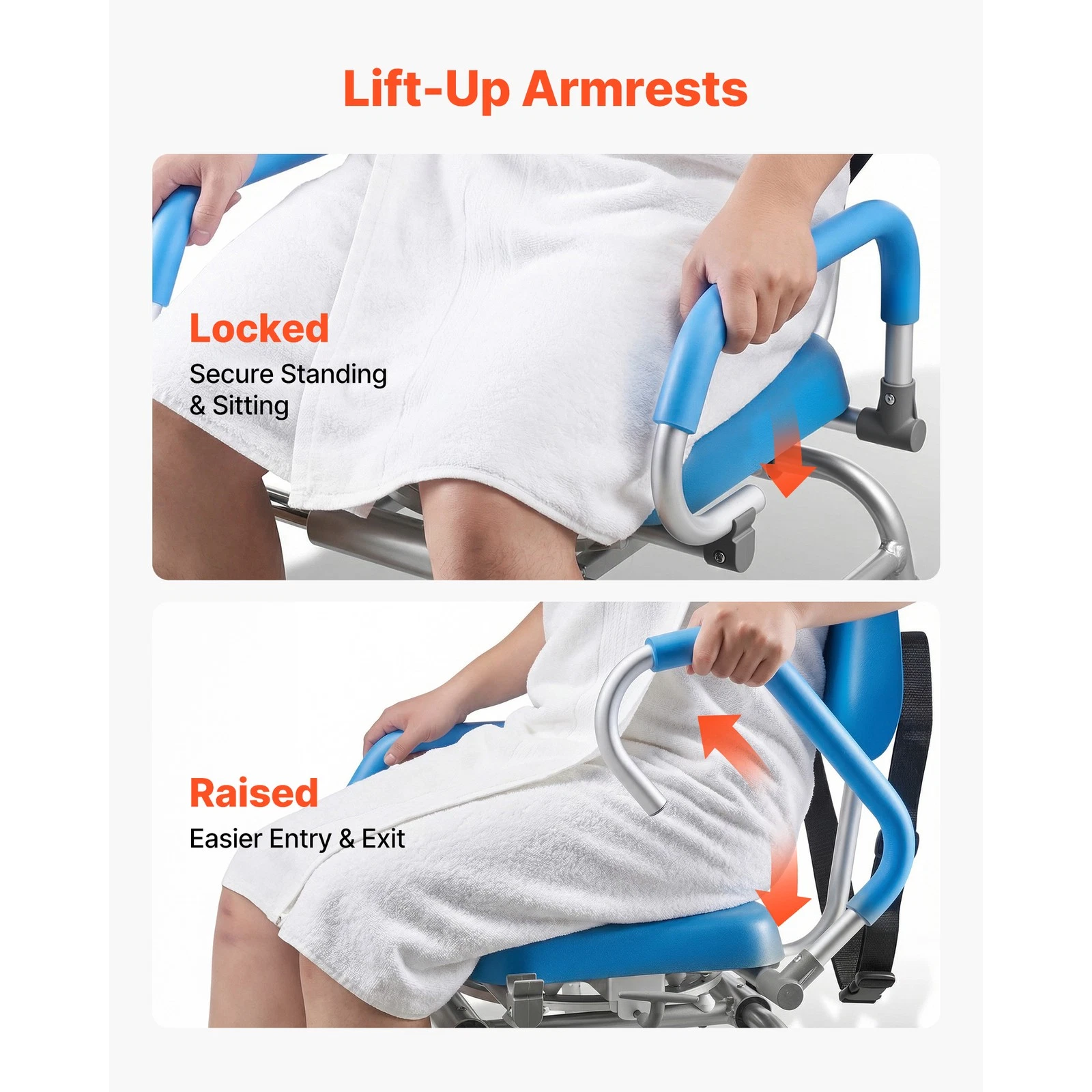 Sliding & Swivel Bath Transfer Chair Rental - Image 5